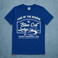 Vintage The Blue Cat Lodge Lake Of The Ozarks T-Shirt thumb 5