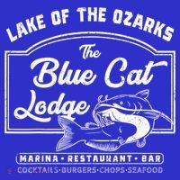 Vintage The Blue Cat Lodge Lake Of The Ozarks T-Shirt thumb 7