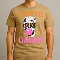 Vintage Trump Bitcoin Daddy Crypto Sarcasm Investment Squad T-Shirt thumb 3