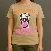 Vintage Trump Bitcoin Daddy Crypto Sarcasm Investment Squad T-Shirt thumb 4