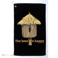 Valheim The Bees Are Happy Golf Towel thumb 0