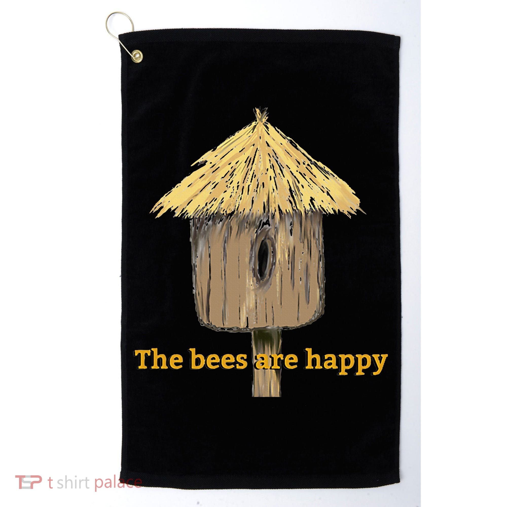 Valheim The Bees Are Happy Golf Towel