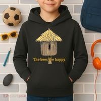 Valheim The Bees Are Happy Kids Hoodie thumb 2