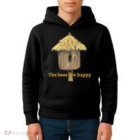 Valheim The Bees Are Happy Kids Hoodie thumb 4