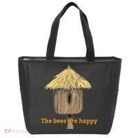 Valheim The Bees Are Happy Tote Bag thumb 0