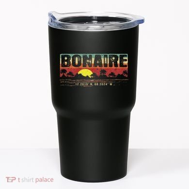 Vintage Tropical Bonaire Tumbler