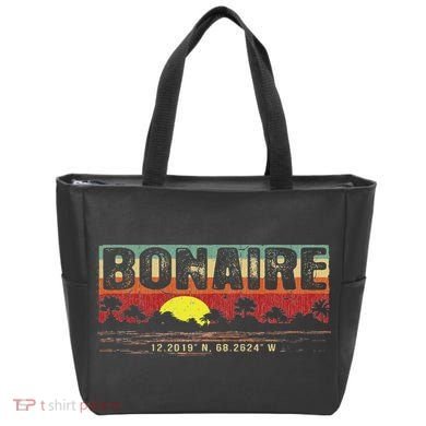 Vintage Tropical Bonaire Tote Bag