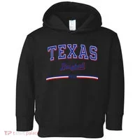 Vintage Texas Baseball 1972 Team Toddler Hoodie thumb 0