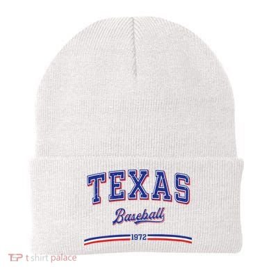 Vintage Texas Baseball 1972 Team Beanie