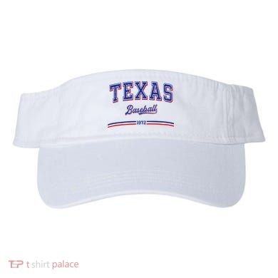 Vintage Texas Baseball 1972 Team Visor