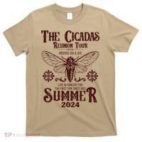 Vintage The Cicadas Reunion Tour Broods Xiii And Xix Summer 2024 T-Shirt thumb 0