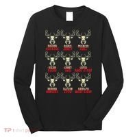 Venison The Christmas Meat Funny Deer Hunting Xmas Hunters Long Sleeve Shirt thumb 0
