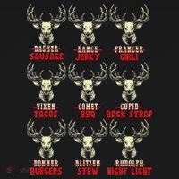 Venison The Christmas Meat Funny Deer Hunting Xmas Hunters Long Sleeve Shirt thumb 2