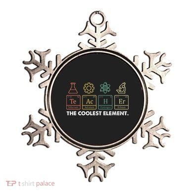 Vintage The Coolest Element Periodic Table Chemist Teacher Ornament