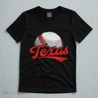 Vintage Texas Cityscape Baseball Lover For T-Shirt thumb 5