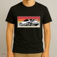 Vintage Tuner Car Skyline Graphic Retro Racing Drift Car T-Shirt thumb 3