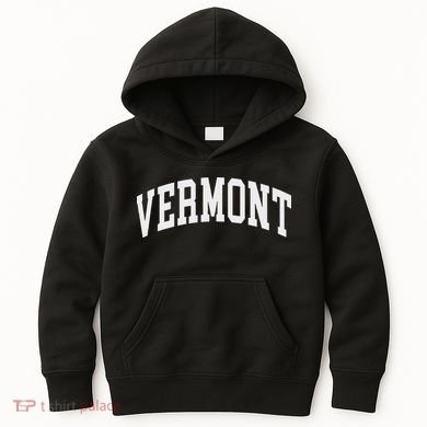 VERMONT Throwback Design Classic Kids Hoodie