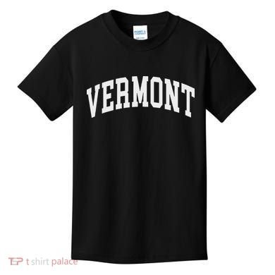 VERMONT Throwback Design Classic Kids T-Shirt