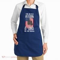 Have Two Titles Veteran And Dad I Rock Them Both Apron thumb 2
