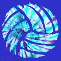 Volleyball Tie Dye Look Blue Purple Perfect Boys Or Girls Gift T-Shirt thumb 7