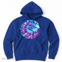 Volleyball Tie Dye Blue Purple Hoodie thumb 0