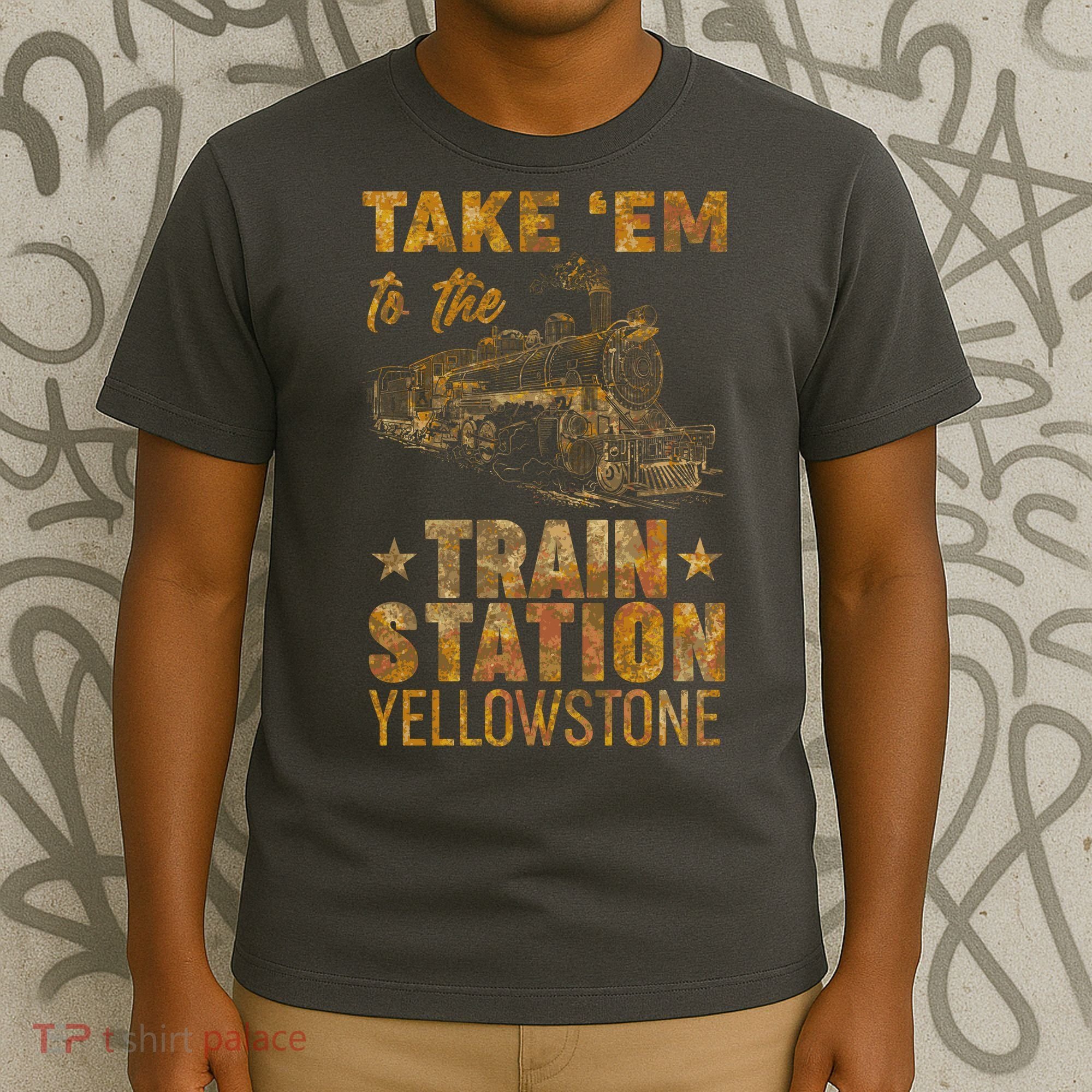 Vintage Take Em To The Train Station T-Shirt