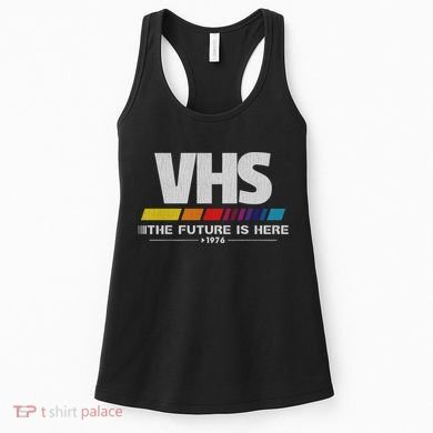 Vhs The Future Is Here 1976 Vintage Women's Tank Top