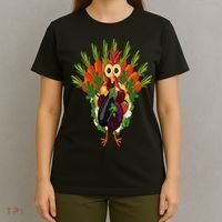 Vegan Thanksgiving Funny Vegetable Meatless Turkey T-Shirt thumb 4