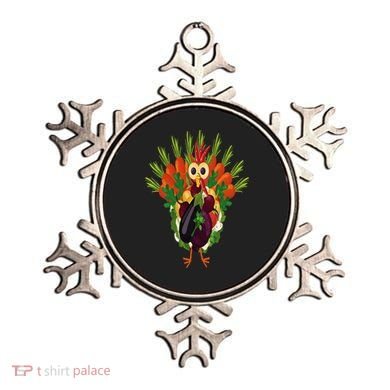 Vegan Thanksgiving Funny Vegetable Meatless Turkey Ornament