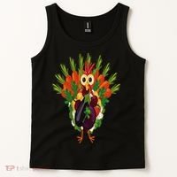 Vegan Thanksgiving Funny Vegetable Meatless Turkey Tank Top thumb 2