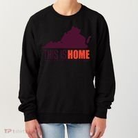 Virginia Tech Football Win This Is Home Women's Sweatshirt thumb 0