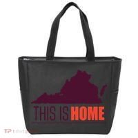 Virginia Tech Football Win This Is Home Tote Bag thumb 0