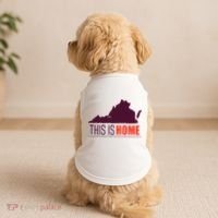 Virginia Tech Football Win This Is Home Doggie Tank thumb 2