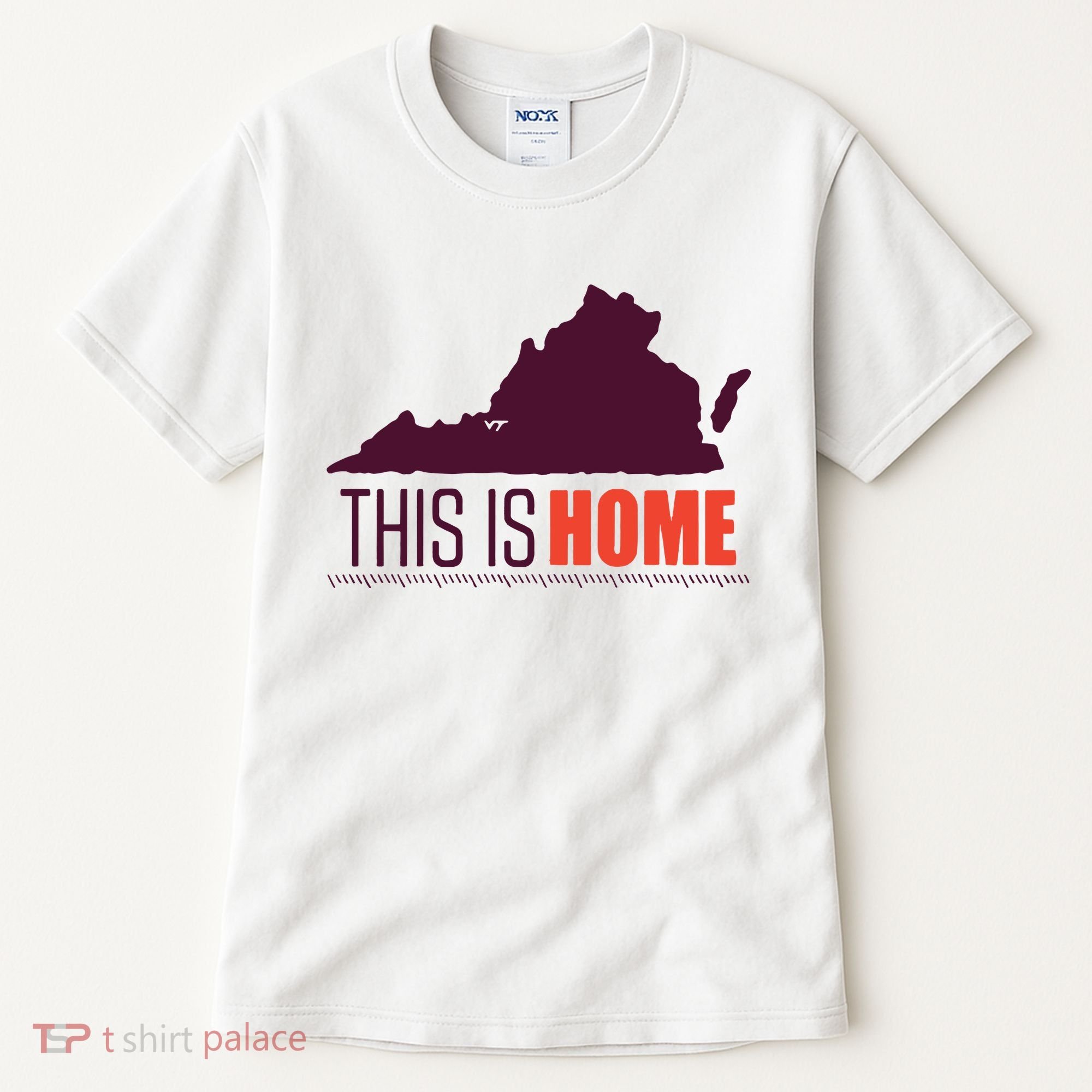 Virginia Tech Football Win This Is Home Tall T-Shirt