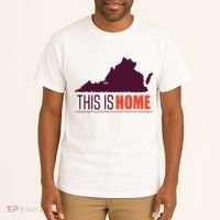 Virginia Tech Football Win This Is Home Tall T-Shirt thumb 2