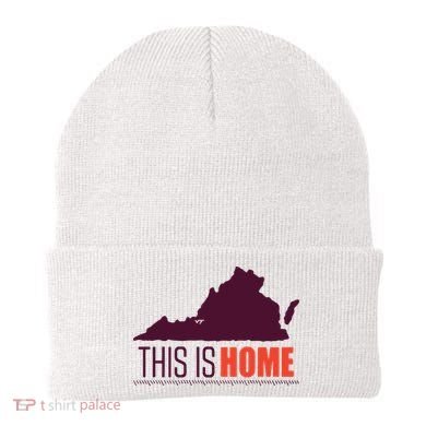 Virginia Tech Football Win This Is Home Beanie