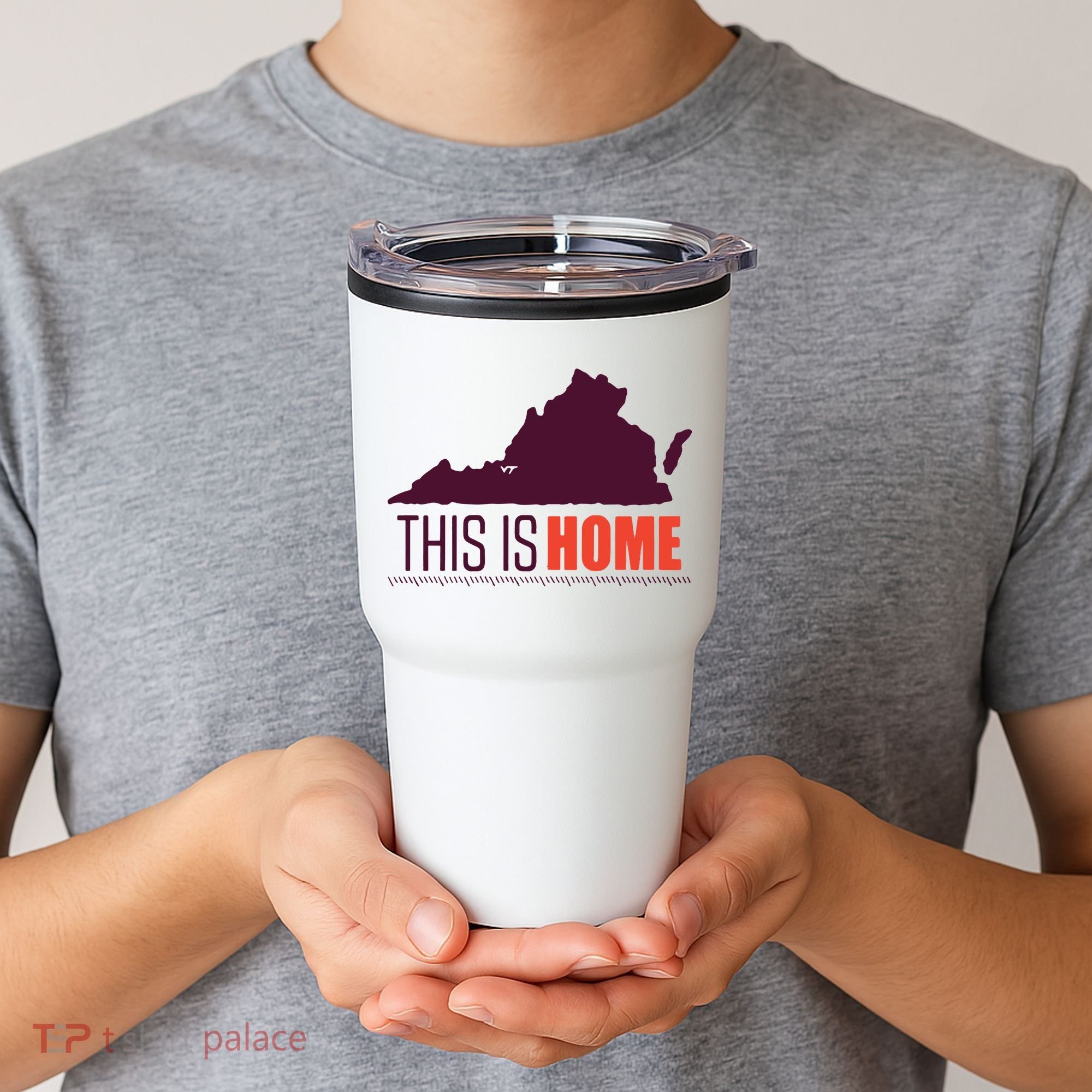 Virginia Tech Football Win This Is Home Tumbler