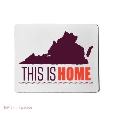 Virginia Tech Football Win This Is Home Mousepad