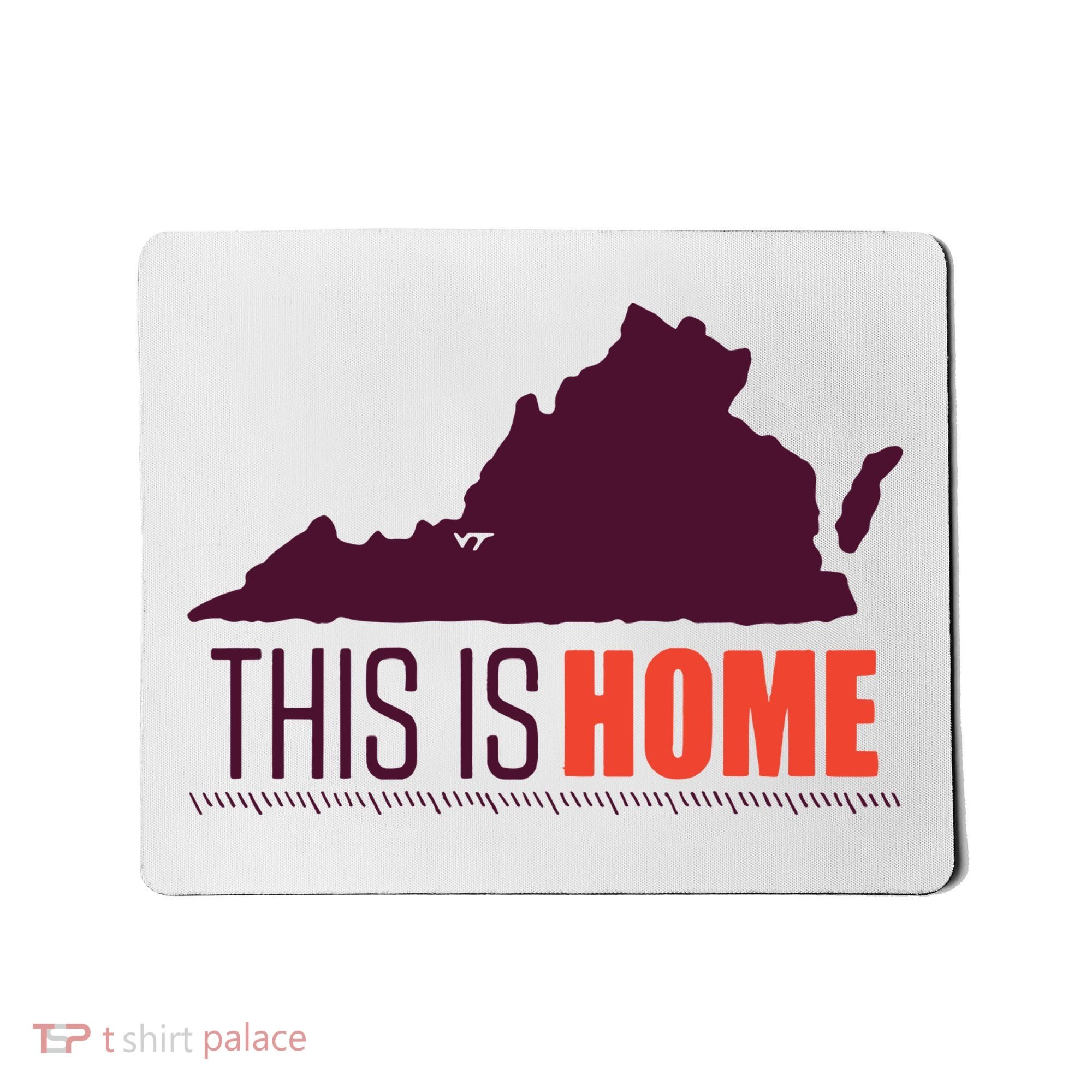 Virginia Tech Football Win This Is Home Mousepad