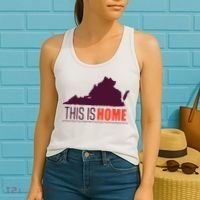 Virginia Tech Football Win This Is Home Women's Tank Top thumb 2
