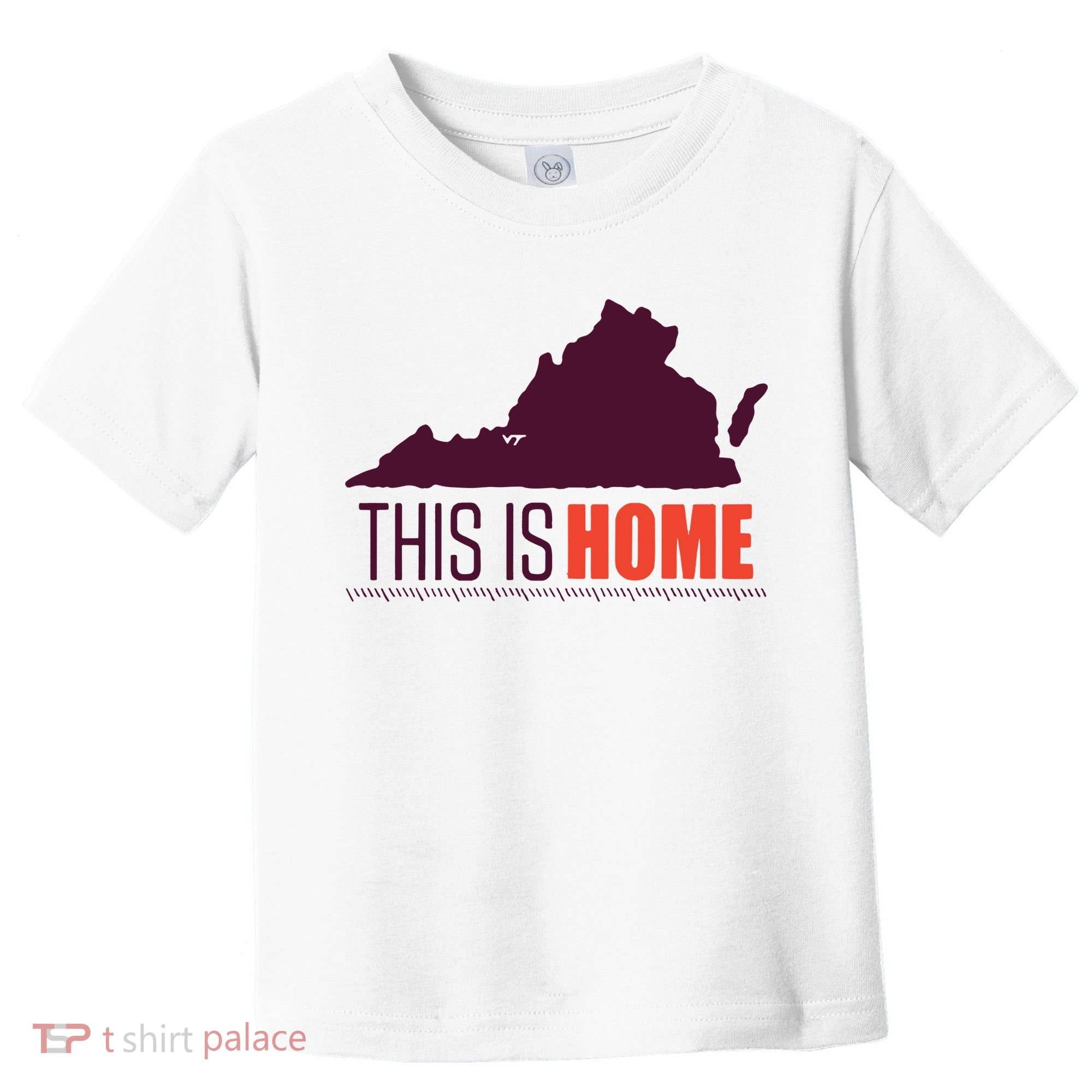Virginia Tech Football Win This Is Home Toddler T-Shirt