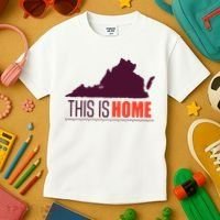Virginia Tech Football Win This Is Home Kids T-Shirt thumb 3