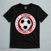 Vintage Tunisia Football 1957 Soccer T-Shirt thumb 5