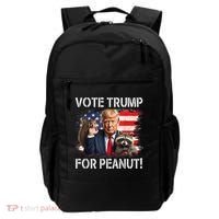 Vote Trump For Peanut The Squirrel Usa Grunged Flag Backpack thumb 0
