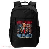 Vote Trump For Peanut The Squirrel Make Pets Safe Again Us President Backpack thumb 0