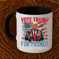 Vote Trump For Peanut The Squirrel Make Pets Safe Again Us President Coffee Mug thumb 2