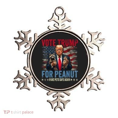 Vote Trump For Peanut The Squirrel Make Pets Safe Again Us President Ornament
