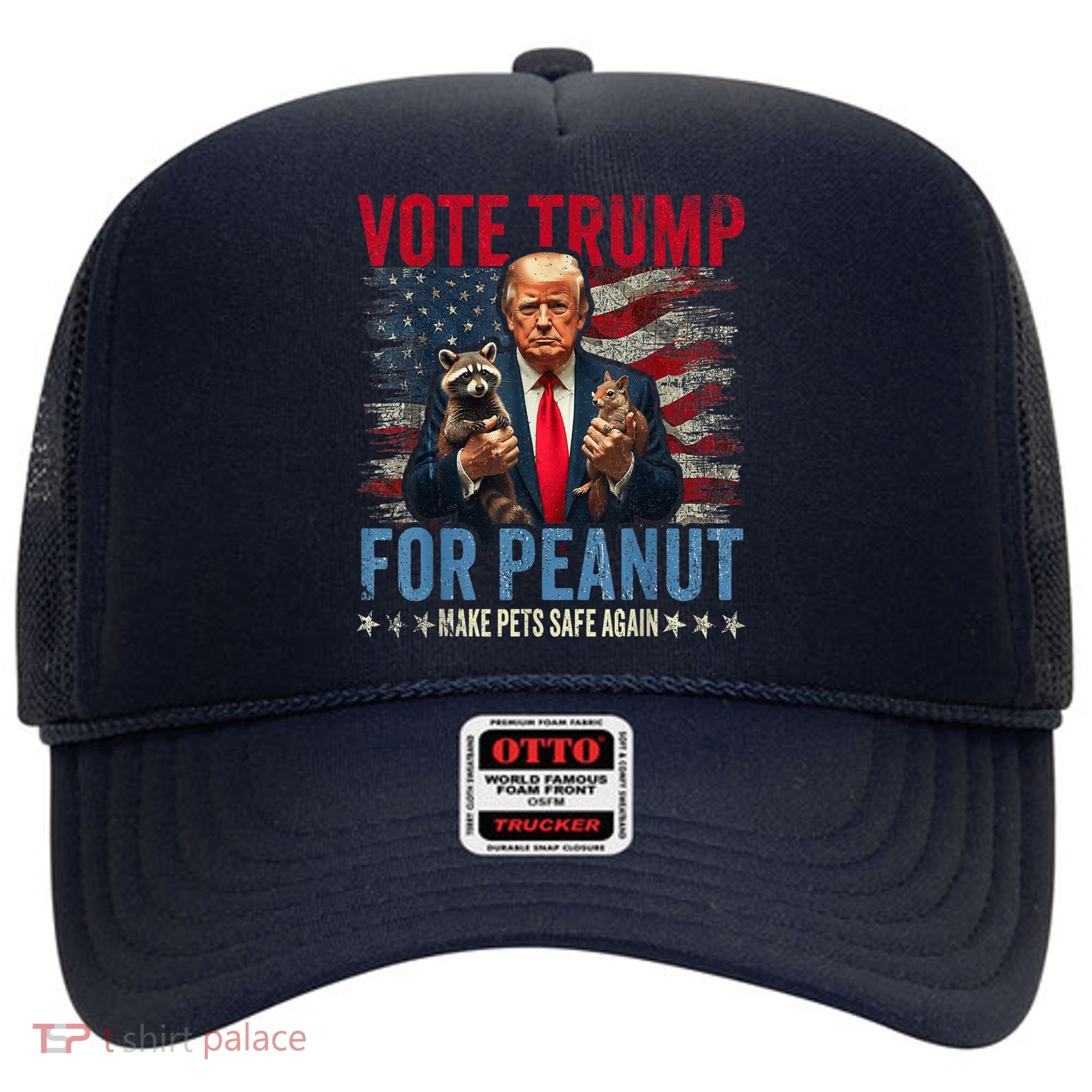 Vote Trump For Peanut The Squirrel Make Pets Safe Again Us President Hat