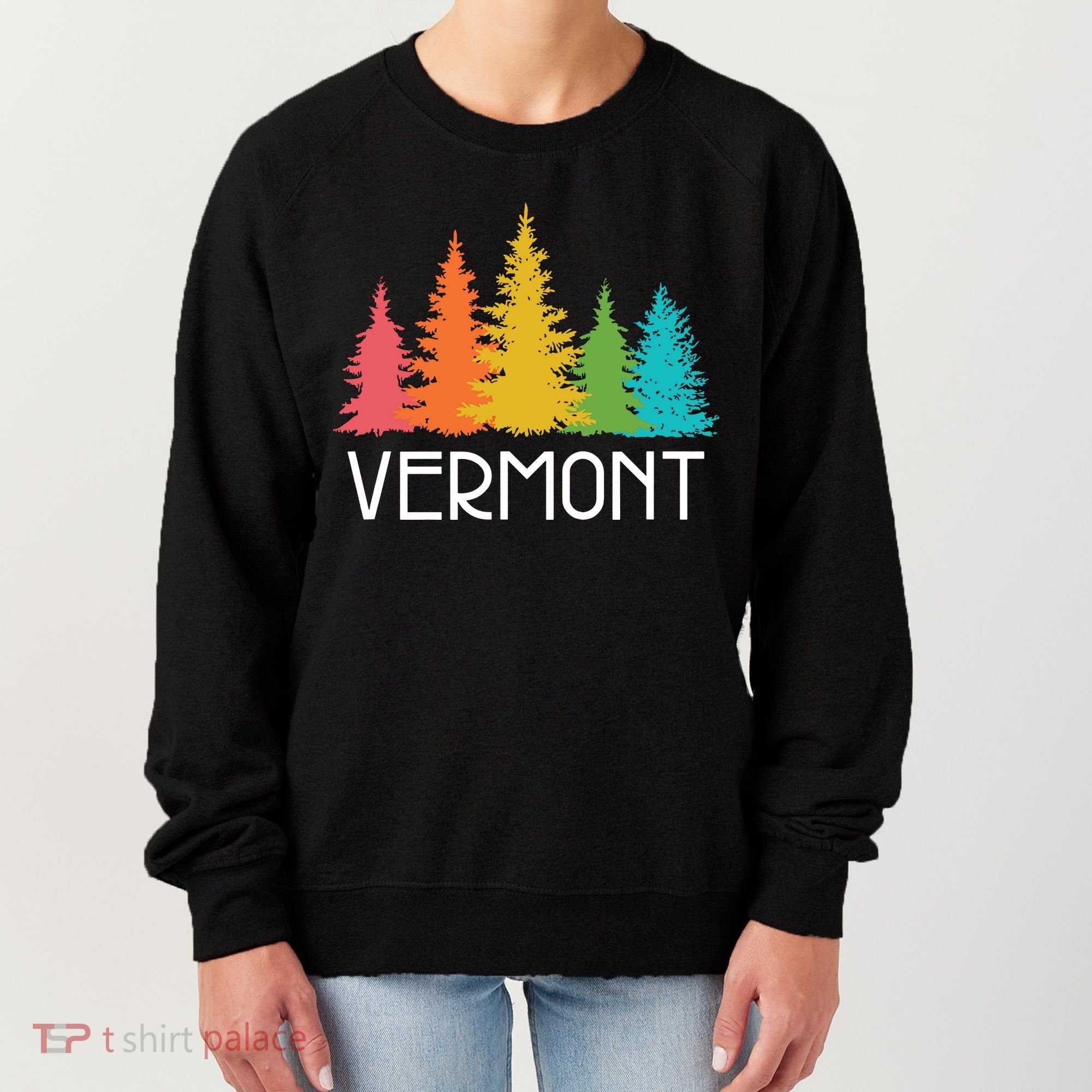 Vermont T Funny Women's Sweatshirt