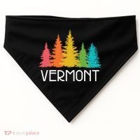 Vermont T Funny USA-Made Doggie Bandana thumb 0